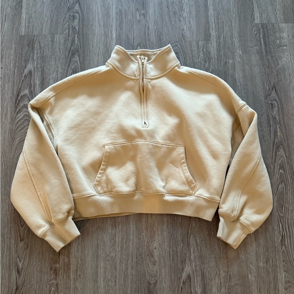 Abercrombie & Fitch Tops - Abercrombie & Fitch Quarter-Zip Sweatshirt